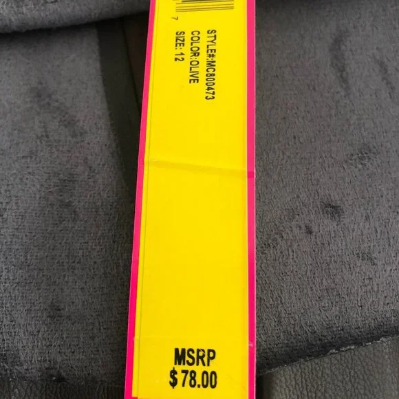 Catherine Malandrino Brown Faux Leather and Suede Skirt 12 - Picture 7 of 9